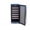Summerset Grills 15 Outdoor Rated Wine Cooler - Front and Opened