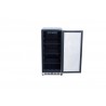 TrueFlame 15" Outdoor Rated Fridge With Stainless Door - Door Opened Empty