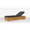 Source Furniture Aria 28" Aluminum Frame Chaise 1