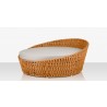Source Furniture Aria 70" Round Aluminum Cushion Daybed  15