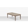 Source Furniture Danish Aluminum Rectangular Coffee Table  small1