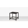 Source Furniture Delano Aluminum 18'' Wide Square End Table 5 - Source Furniture Delano Aluminum 18'' Wide Square End Table 5