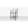 Source Furniture Fusion Aluminum Bar Arm Chair  1