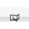 Source Furniture Iconic Aluminum Large 26'' Wide Square Side Table 3