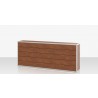 Source Furniture Mod Seat Structure - Slatted Gray Angle