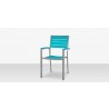 Source Furniture Napa Easton Aluminum Dining Arm Chair  3