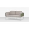 DecoScapes Oliver Loveseat - Front Angled View