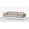 DecoScapes Oliver Sofa - Angled with Pillow