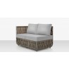 Source Furniture Scorpio Aluminum Left Arm Loveseat 2