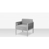 Source Furniture Skye Club Chair Style Silver