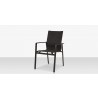 Source Furniture Tide Aluminum Sling Dining Arm Chair 2