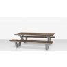 Source Furniture Vienna Rectangular Picnic Table 3