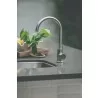 TrueFlame 19"x 15" Undermount Sink - Lifestyle Photo Side - TrueFlame 19"x 15" Undermount Sink - Lifestyle Photo Side