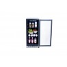 TrueFlame 15" Outdoor Rated Fridge With Stainless Door - Door Opened with Contents