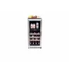 TrueFlame 15" Outdoor Rated Dual Zone Wine Cooler - Front with Contents - TrueFlame 15" Outdoor Rated Dual Zone Wine Cooler - Front with Contents