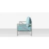 Source Furniture Dynasty Loveseat Light Blue Side - Source Furniture Dynasty Loveseat Light Blue Side