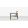 Source Outdoor Furniture Danish Aluminum Sling Strap Lounge Chair 12