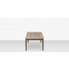 Source Furniture Danish Aluminum Rectangular Coffee Table  small