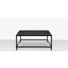 Source Furniture Delano Aluminum Coffee Table 2 Square - Source Furniture Delano Aluminum Coffee Table 2 Square