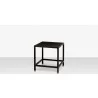Source Furniture Delano Aluminum 18'' Wide Square End Table 3 - Source Furniture Delano Aluminum 18'' Wide Square End Table 3