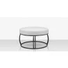 Source Furniture Elephant Ottoman Round Gray Side - Source Furniture Elephant Ottoman Round Gray Side
