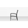 Source Furniture Fusion Aluminum Sling Club Chair  7