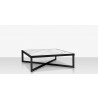 Source Furniture Iconic Aluminum 50'' Wide Square Coffee Table 4
