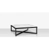 Source Furniture Iconic Aluminum 50'' Wide Square Coffee Table 4 - Source Furniture Iconic Aluminum 50'' Wide Square Coffee Table 4