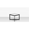 Source Furniture Iconic Aluminum Large 26'' Wide Square Side Table 1