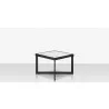 Source Furniture Iconic Aluminum Large 26'' Wide Square Side Table 1 - Source Furniture Iconic Aluminum Large 26'' Wide Square Side Table 1