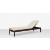 Source Furniture Lucaya Armless Chaise With Standard Cushion Espresso Other