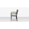 Source Furniture Napa Aluminum Stackable Dining ArmChair  45