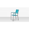 Source Furniture Napa Easton Aluminum Dining Arm Chair  2