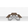 Source Furniture Vienna Rectangular Picnic Table 5