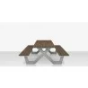 Source Furniture Vienna Rectangular Picnic Table 5 - Source Furniture Vienna Rectangular Picnic Table 5
