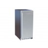 TrueFlame 15" Outdoor Rated Fridge With Stainless Door - Angled