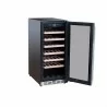 TrueFlame 15" Outdoor Rated Wine Cooler - Angled and Door Opened - TrueFlame 15" Outdoor Rated Wine Cooler - Angled and Door Opened