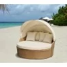 Blueczy Day All-Weather Wicker Leisure Bed with Cushions - Blueczy Day All-Weather Wicker Leisure Bed with Cushions