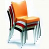 Juliette Resin Dining Chair - Colors Stacked