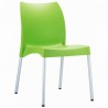Resin Outdoor Dining Chair - Apple Green