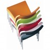 Resin Outdoor Dining Chair - Stacked