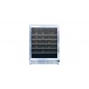 TrueFlame 24" Outdoor Rated Wine Cooler - Front and Closed