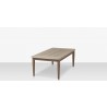 Source Furniture Danish Aluminum Rectangular Coffee Table  small 5