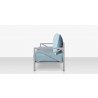 Source Furniture Dynasty Sofa Light Blue Side