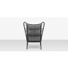 Source Furniture Elephant Club Chair White Back
