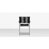 DecoScapes Fiji Rope Dining Arm Chair in Black Rope - Back