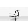 Source Furniture Fusion Aluminum Sling Loveseat angle view 3