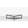 Source Furniture Iconic Aluminum 50'' Wide Square Coffee Table 2 - Source Furniture Iconic Aluminum 50'' Wide Square Coffee Table 2