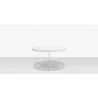 Source Furniture Iconic Aluminum 30'' Wide Round Nesting Table 5 - Source Furniture Iconic Aluminum 30'' Wide Round Nesting Table 5