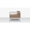 Source Furniture Iconic Aluminum Swivel Club Chair 3